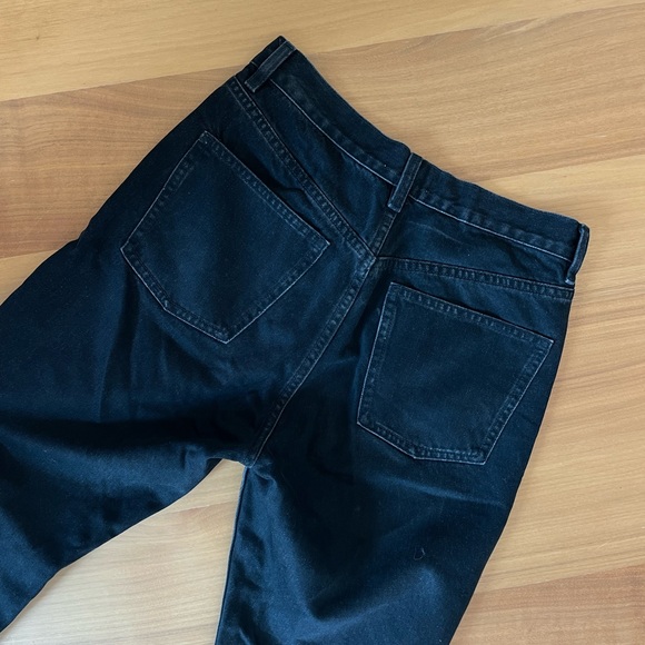 Zara Straight Leg Black Jeans - Picture 4 of 5